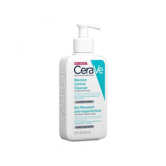 CERAVE ACNE BLEMISH CONTROL CLEANSER gel za čišćenje za kožu sklonu nepravilnostima, 236ml CERAVE ACNE BLEMISH CONTROL CLEANSER gel za čišćenje za kožu sklonu nepravilnostima, 236ml
