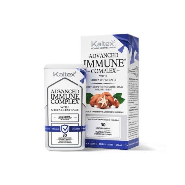 KALTEX ADVANCED IMMUNE COMPLEX sa ekstraktom šitaka pečurke kapsule, 30kom KALTEX ADVANCED IMMUNE COMPLEX sa ekstraktom šitaka pečurke kapsule, 30kom