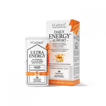 KALTEX DAILY ENERGY SUPPORT sa kompleksom vitamina B i koenzimom Q10 kapsule, 30kom KALTEX DAILY ENERGY SUPPORT sa kompleksom vitamina B i koenzimom Q10 kapsule, 30kom