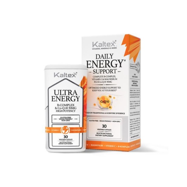 KALTEX DAILY ENERGY SUPPORT sa kompleksom vitamina B i koenzimom Q10 kapsule,  30kom