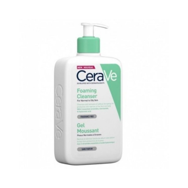 CERAVE FOAMING FACIAL CLEANSER, penušavi gel za čišćenje za normalnu do masnu kožu, 1000ml