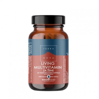 TERRANOVA LIVING MULTIVITAMIN ZA ŽENE kapsule, 50kom TERRANOVA LIVING MULTIVITAMIN ZA ŽENE kapsule, 50kom