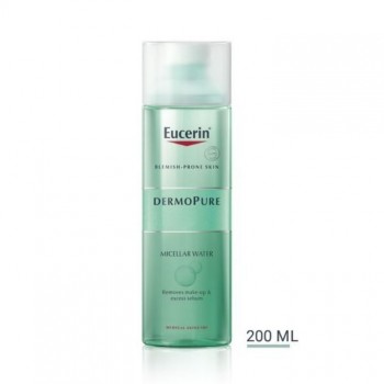 EUCERIN Dermopure micelarna voda za čišćenje kože lica, 200ml EUCERIN Dermopure micelarna voda za čišćenje kože lica, 200ml
