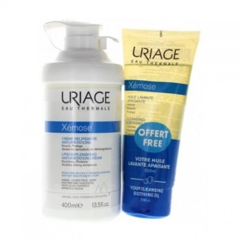URIAGE XEMOSE krema, 400ml + GRATIS XEMOSE ulje, 200ml  URIAGE XEMOSE krema, 400ml + GRATIS XEMOSE ulje, 200ml