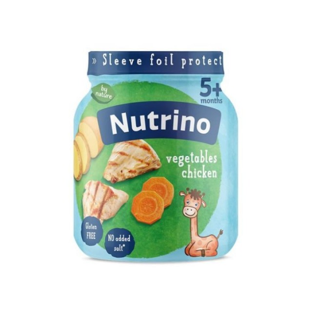 NUTRINO PILETINA I POVRĆE pire, 125g NUTRINO PILETINA I POVRĆE pire, 125g
