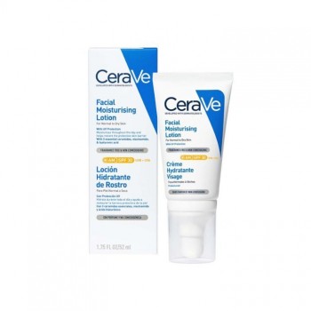 CERAVE FACIAL MOISTURISING LOTION SPF30 hidrantna krema za lice sa zaštitnim faktorom, 52ml CERAVE FACIAL MOISTURISING LOTION SPF30 hidrantna krema za lice sa zaštitnim faktorom, 52ml