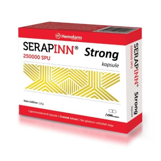 SERAPINN STRONG 250000 SPU kapsule, 10kom