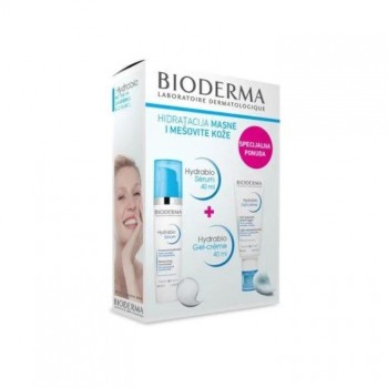 BIODERMA PROMO HYDRABIO serum i gel-krema, 40ml+40ml BIODERMA PROMO HYDRABIO serum i gel-krema, 40ml+40ml