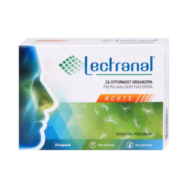 Lectranal Acute kapsule, 30kom Lectranal Acute kapsule, 30kom
