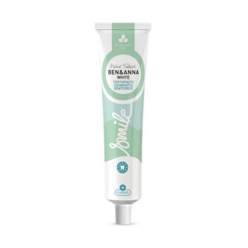 BEN & ANNA alutube toothpaste white, 75ml BEN & ANNA alutube toothpaste white, 75ml