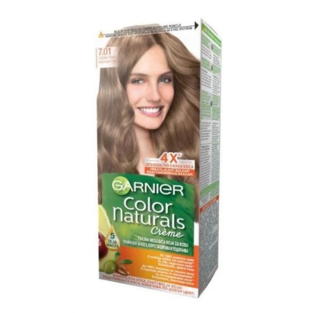 GARNIER color naturals farba za kosu deep blonde 7,01 GARNIER color naturals farba za kosu deep blonde 7,01