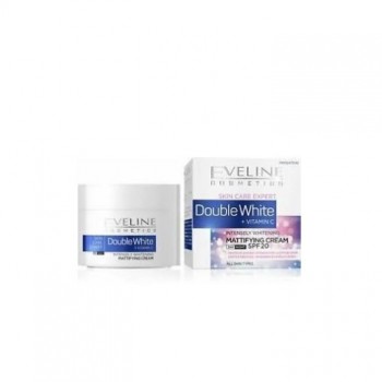 EVELINE Double White krema za izbeljivanje, 50ml EVELINE Double White krema za izbeljivanje, 50ml
