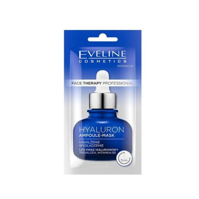 EVELINE face therapy-hyaluron ampoule mask, 8ml