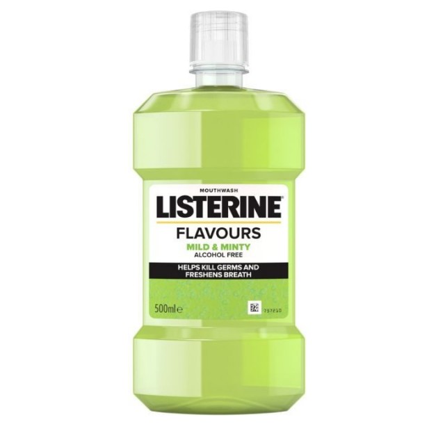 LISTERINE Flavours mild and minty, 500ml