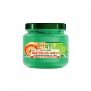 GARNIER Fructis grow strong hair bomb maska za kosu, 320ml GARNIER Fructis grow strong hair bomb maska za kosu, 320ml
