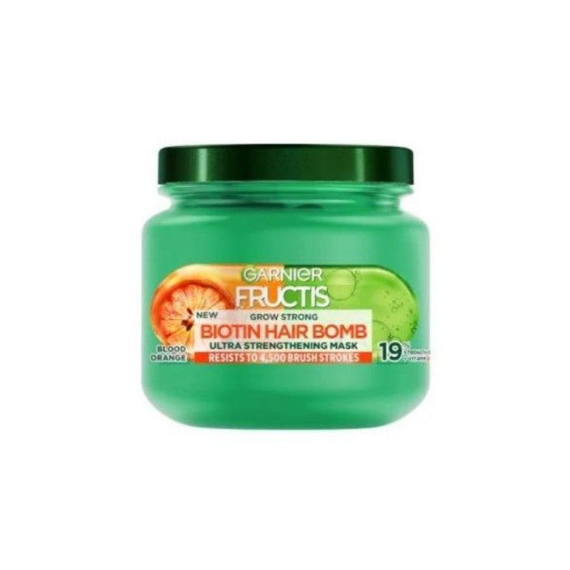 GARNIER Fructis grow strong hair bomb maska za kosu, 320ml