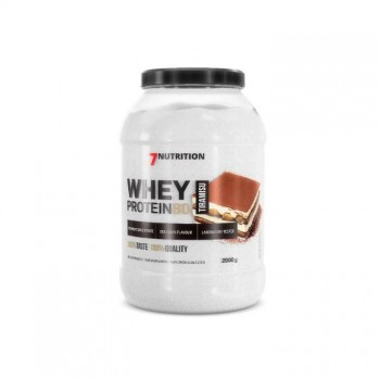 7 NUTRITION WHEY PROTEIN 80 ukus tiramisua, 2000g 7 NUTRITION WHEY PROTEIN 80 ukus tiramisua, 2000g
