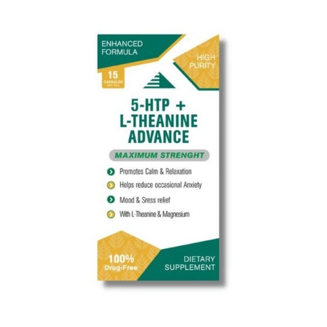 5 HTP + L-THEANIN ADVANCE kapsule, 15kom 5 HTP + L-THEANIN ADVANCE kapsule, 15kom