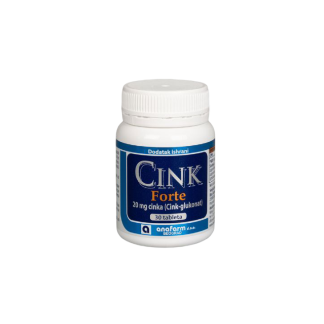 CINK FORTE tablete, 30kom
