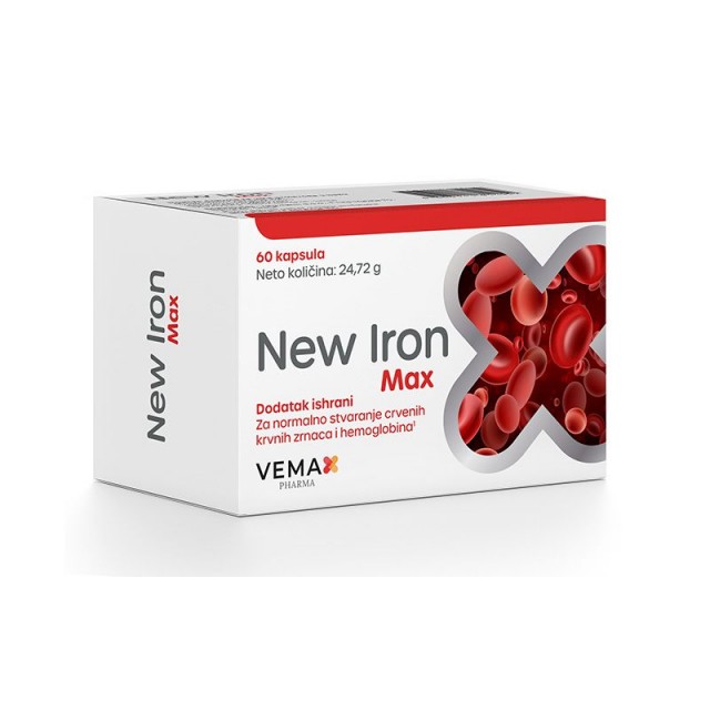 NEW IRON MAX, kapsule, 60kom. NEW IRON MAX, kapsule, 60kom.