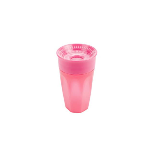 DR BROWNS čaša 360 stepeni no spill roze boje, 300ml DR BROWNS čaša 360 stepeni no spill roze boje, 300ml