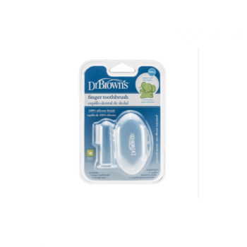 DR BROWNS silikonski naprstak za pranje desni i zubića, 1kom DR BROWNS silikonski naprstak za pranje desni i zubića, 1kom