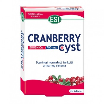 BGB ESI CRANBERRY CYST tablete, 30kom  BGB ESI CRANBERRY CYST tablete, 30kom
