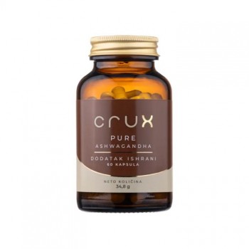 CRUX PURE ASHWAGANDHA kapsule, 60kom CRUX PURE ASHWAGANDHA kapsule, 60kom