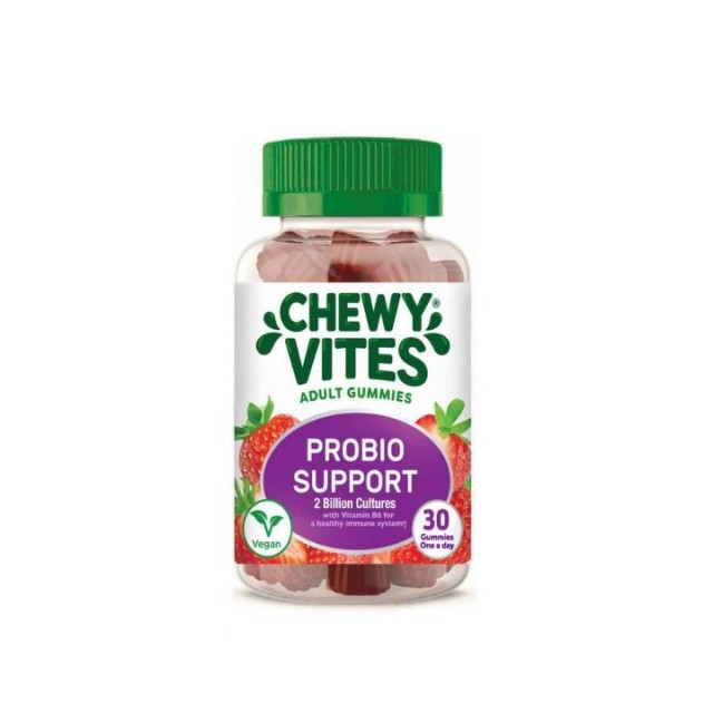 CHEWY VITES ADULTS PROBIO SUPPORT žele bombone probiotika za odrasle, 30kom CHEWY VITES ADULTS PROBIO SUPPORT žele bombone probiotika za odrasle, 30kom