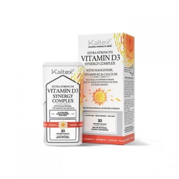 KALTEX EXTRA STRENGHT VITAMIN D3 SYNERGY COMPLEX kapsule, 30kom KALTEX EXTRA STRENGHT VITAMIN D3 SYNERGY COMPLEX kapsule, 30kom