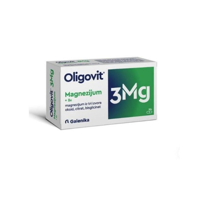 OLIGOVIT 3 Mg kapsule, 30kom OLIGOVIT 3 Mg kapsule, 30kom