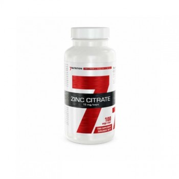 7 NUTRITION ZINC CITRATE 15mg, kapsula, 100kom 7 NUTRITION ZINC CITRATE 15mg, kapsula, 100kom