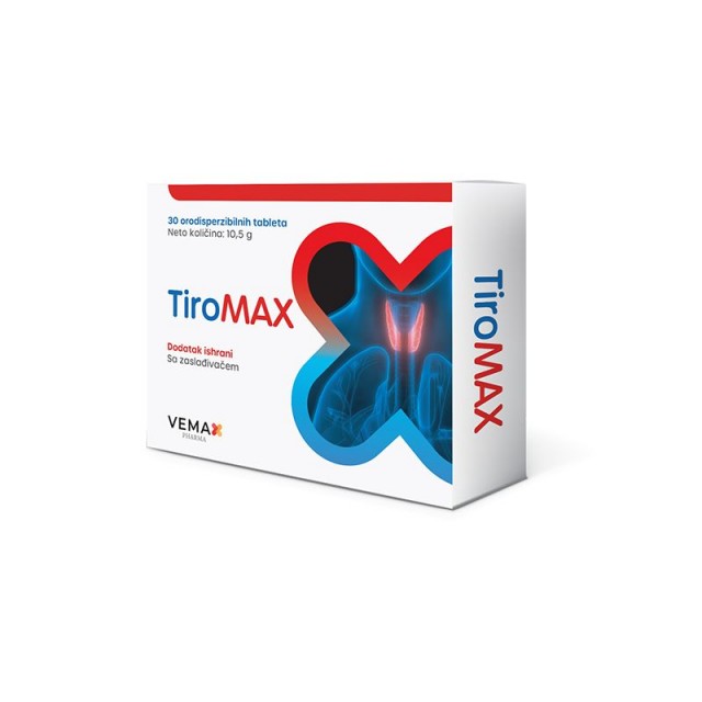 TIROMAX, orodisperzibilne tablete, 30kom.