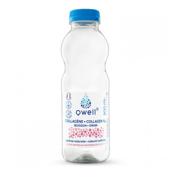 QWELL COLLAGEN ENERGY voda sa ukusom lubenice , 500ml QWELL COLLAGEN ENERGY voda sa ukusom lubenice , 500ml