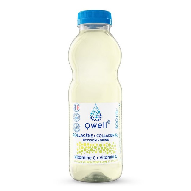 QWELL COLLAGEN IMMUNITY voda sa ukusom limete, 500ml QWELL COLLAGEN IMMUNITY voda sa ukusom limete, 500ml