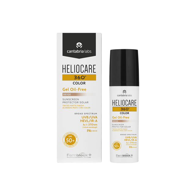 HELIOCARE 360° COLOR GEL OIL-FREE BEIGE, bež-svetli gel za lice sa visokom UV zaštitom, 50ml