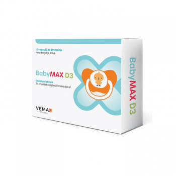 BABYMAX D3 kapsule, 10kom BABYMAX D3 kapsule, 10kom