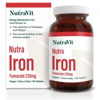 NUTRA IRON FUMARATE 220MG tablete, 60kom NUTRA IRON FUMARATE 220MG tablete, 60kom