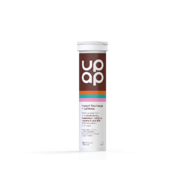 UPAP INSTANT RECHARGE + CAFFEINE šumeće tablete, 15kom UPAP INSTANT RECHARGE + CAFFEINE šumeće tablete, 15kom