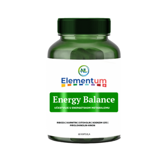 ELEMENTUM ENERGY BALANCE kapsule, 60kom