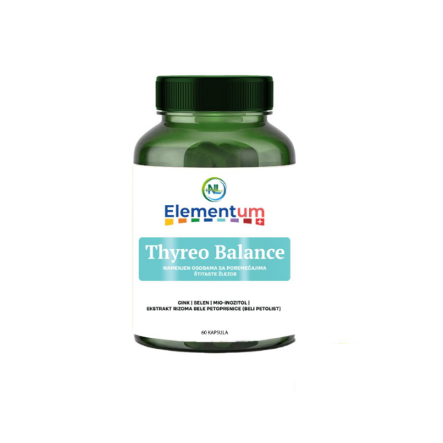 ELEMENTUM THYREO BALANCE kapsule, 60kom