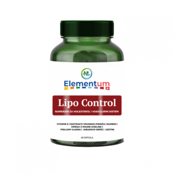 ELEMENTUM LIPO CONTROL kapsule, 60 kom ELEMENTUM LIPO CONTROL kapsule, 60 kom