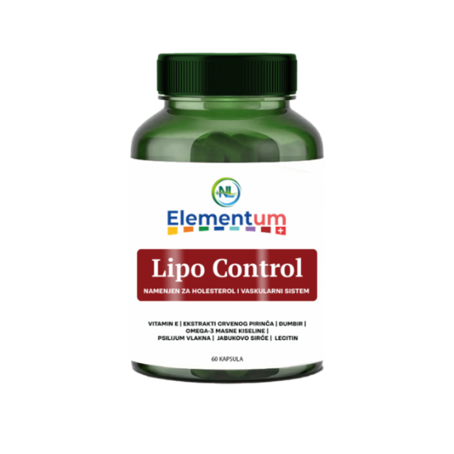 ELEMENTUM LIPO CONTROL kapsule, 60 kom ELEMENTUM LIPO CONTROL kapsule, 60 kom