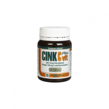 CINK I VITAMIN C kapsule, 60kom CINK I VITAMIN C kapsule, 60kom
