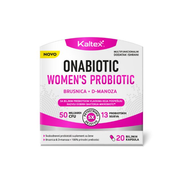 KALTEX ONABIOTIC kapsule, 20kom KALTEX ONABIOTIC kapsule, 20kom
