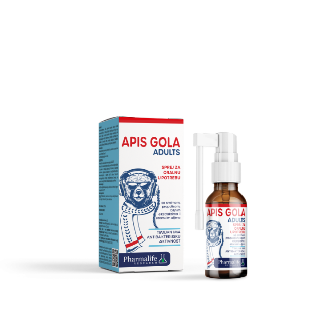 APIS GOLA ADULTS sprej za grlo, 20ml APIS GOLA ADULTS sprej za grlo, 20ml
