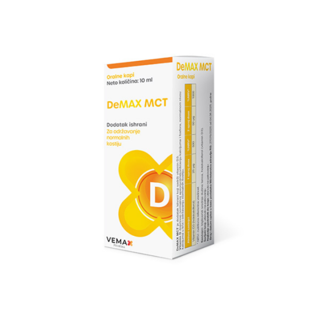 DEMAX MCT oralne kapi, 10ml