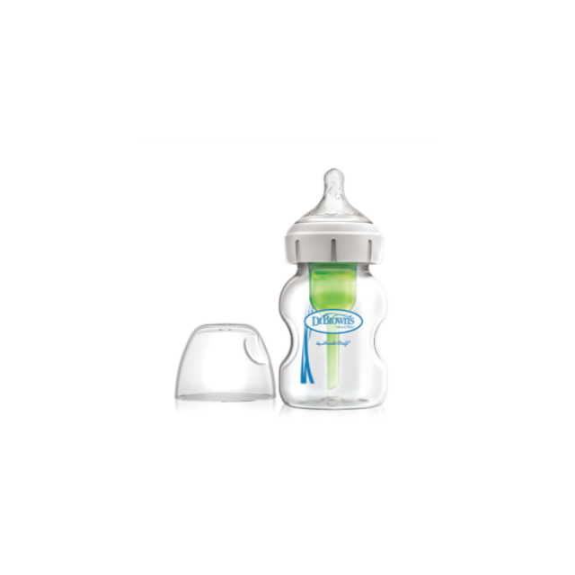 DR BROWNS WIDE NECK OPTIONS+ staklena flašica, 150ml