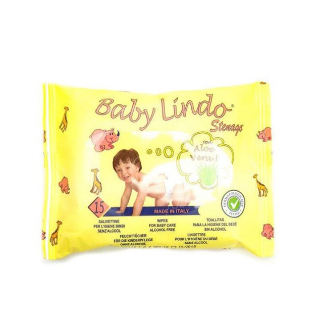 BABY LINDO vlažne maramice, 15kom BABY LINDO vlažne maramice, 15kom