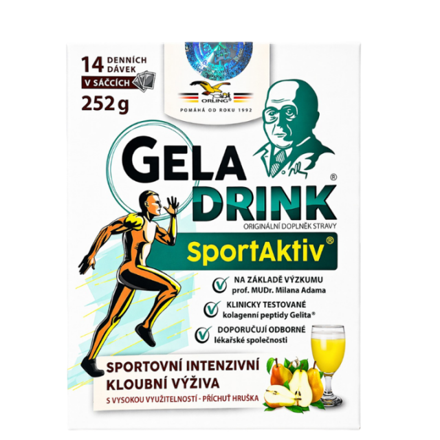 GELADRINK SPORTAKTIV prah u kesicama 18g, 14kom GELADRINK SPORTAKTIV prah u kesicama 18g, 14kom